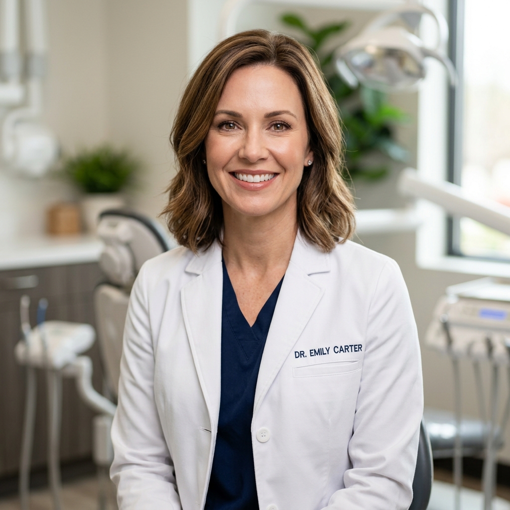 Dr. Emily Carter, DDS – Lead Dentist at BrightSmile Dental Studio, Austin TX